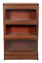 THREE-SECTION BARRISTER'S BOOK