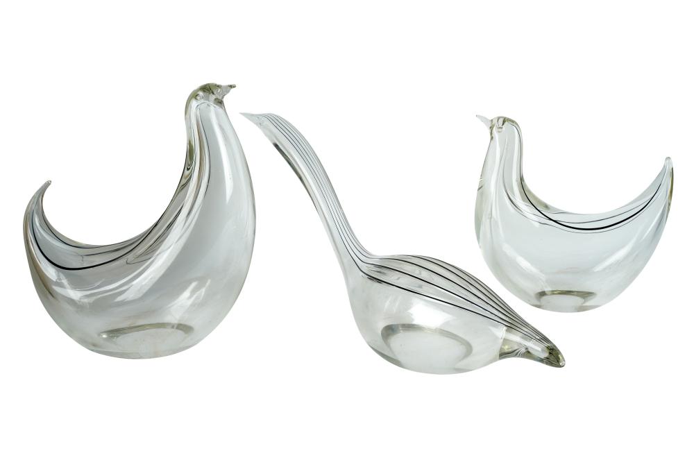 THREE SEGUSO ARTE VETRO MURANO