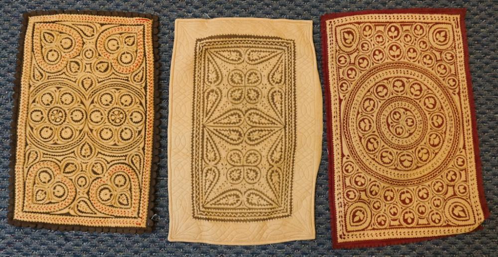 THREE SEMI-ANTIQUE EUROPEAN,