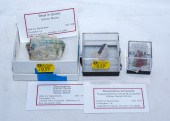 THREE SEMI-PRECIOUS GEMSTONE M