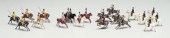 Three sets Britains toy soldie