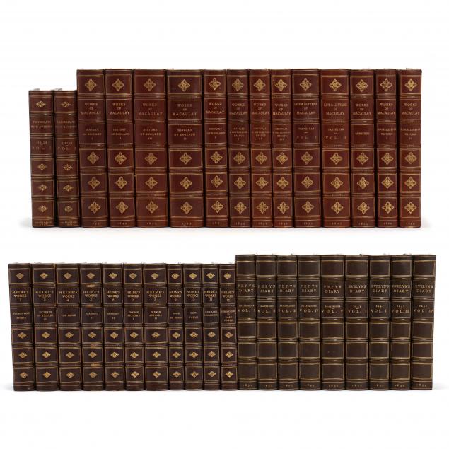 THREE SETS OF 19TH CENTURY