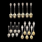 THREE SETS OF AMERICAN STERLIN