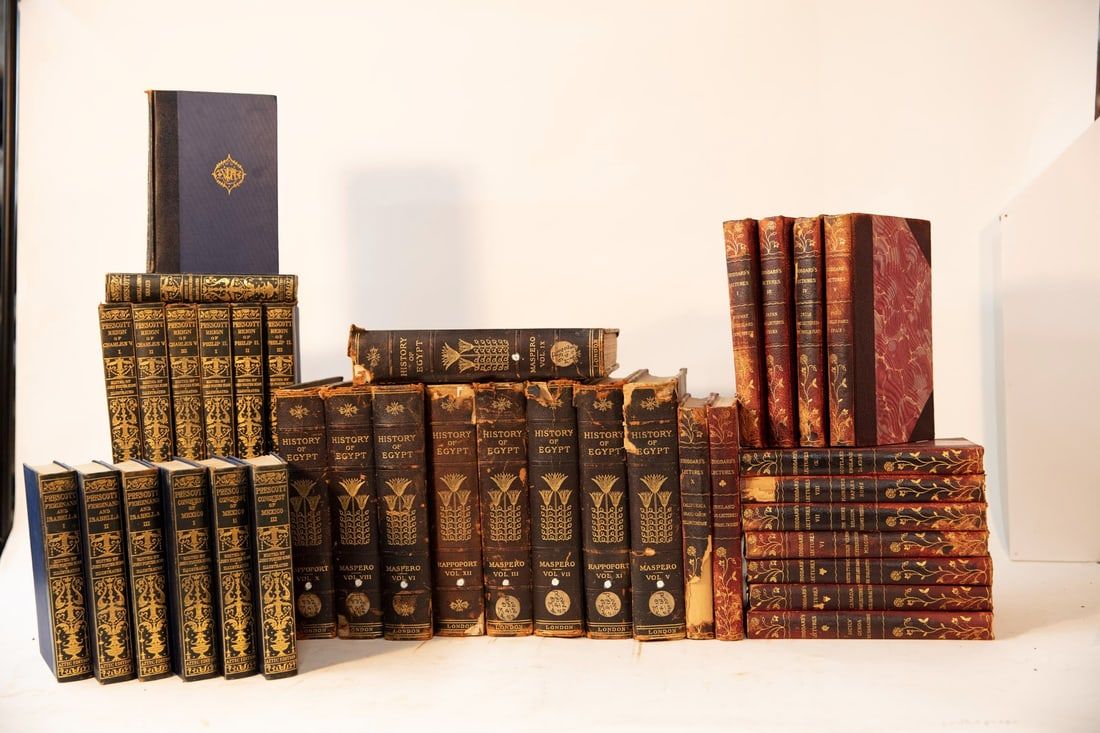 THREE SETS OF BOOKS: HISTORICAL AND