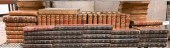 THREE SETS OF LEATHER BOUND BO