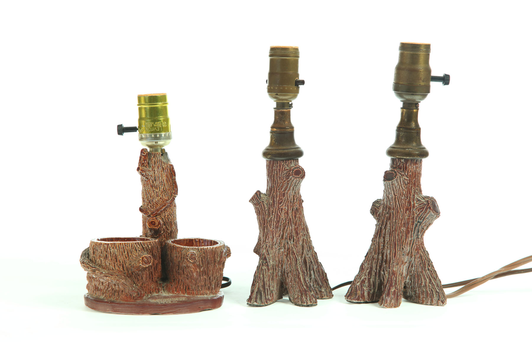 THREE SEWERTILE TREE TRUNK