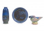 THREE SHEARWATER ART POTTERY I