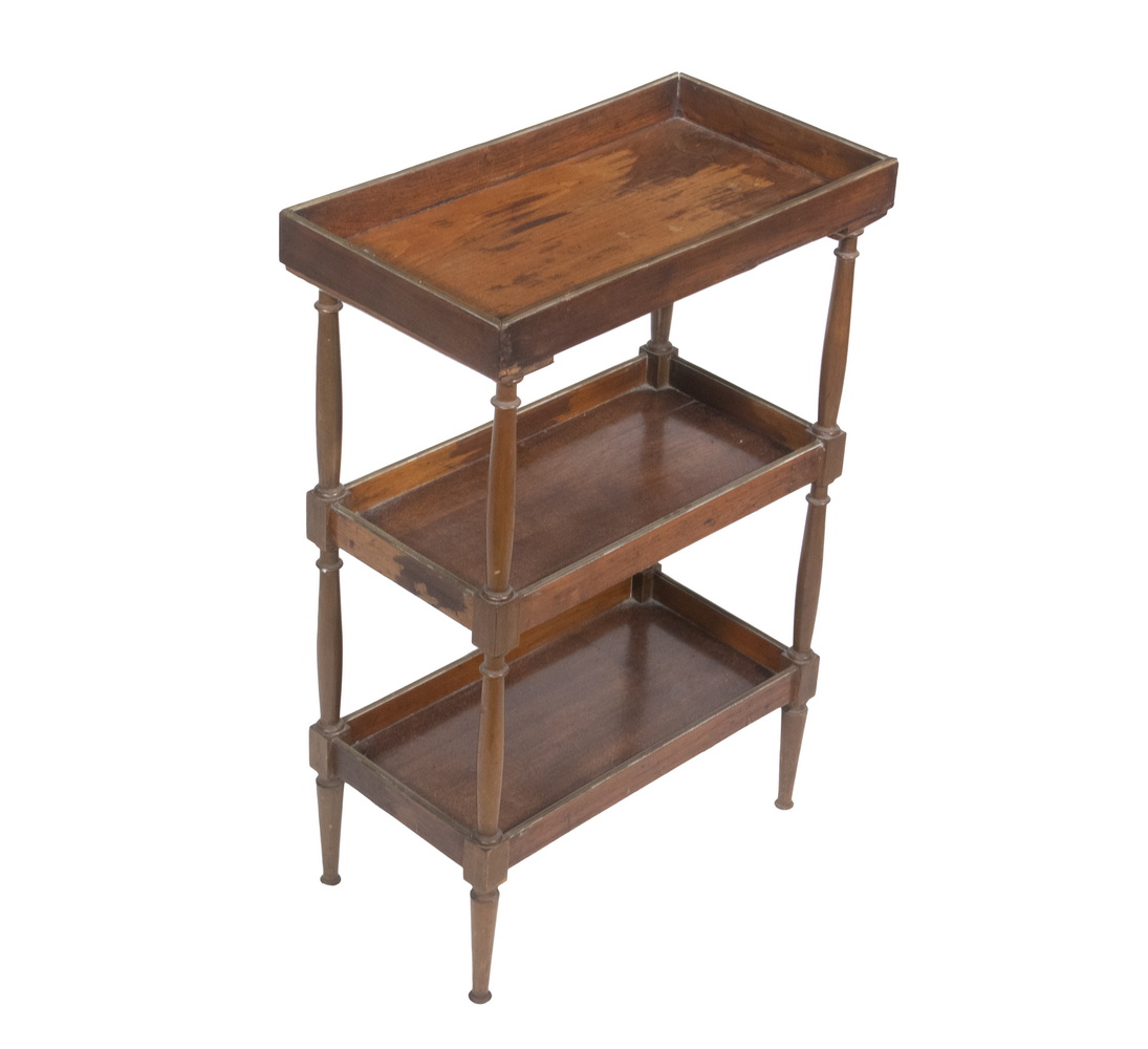 THREE-SHELF STAND 19th c. Small