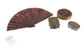 THREE SHELL/WOOD MOUNTED BOXES