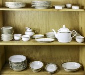 THREE SHELVES OF ASSOCIATED GI