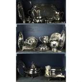 THREE SHELVES OF ASSOCIATED SI