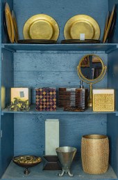 THREE SHELVES OF CONTEMPORARY