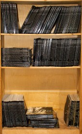 THREE SHELVES OF FMR MAGAZINES
