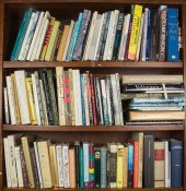 THREE SHELVES OF MAINLY ART BO