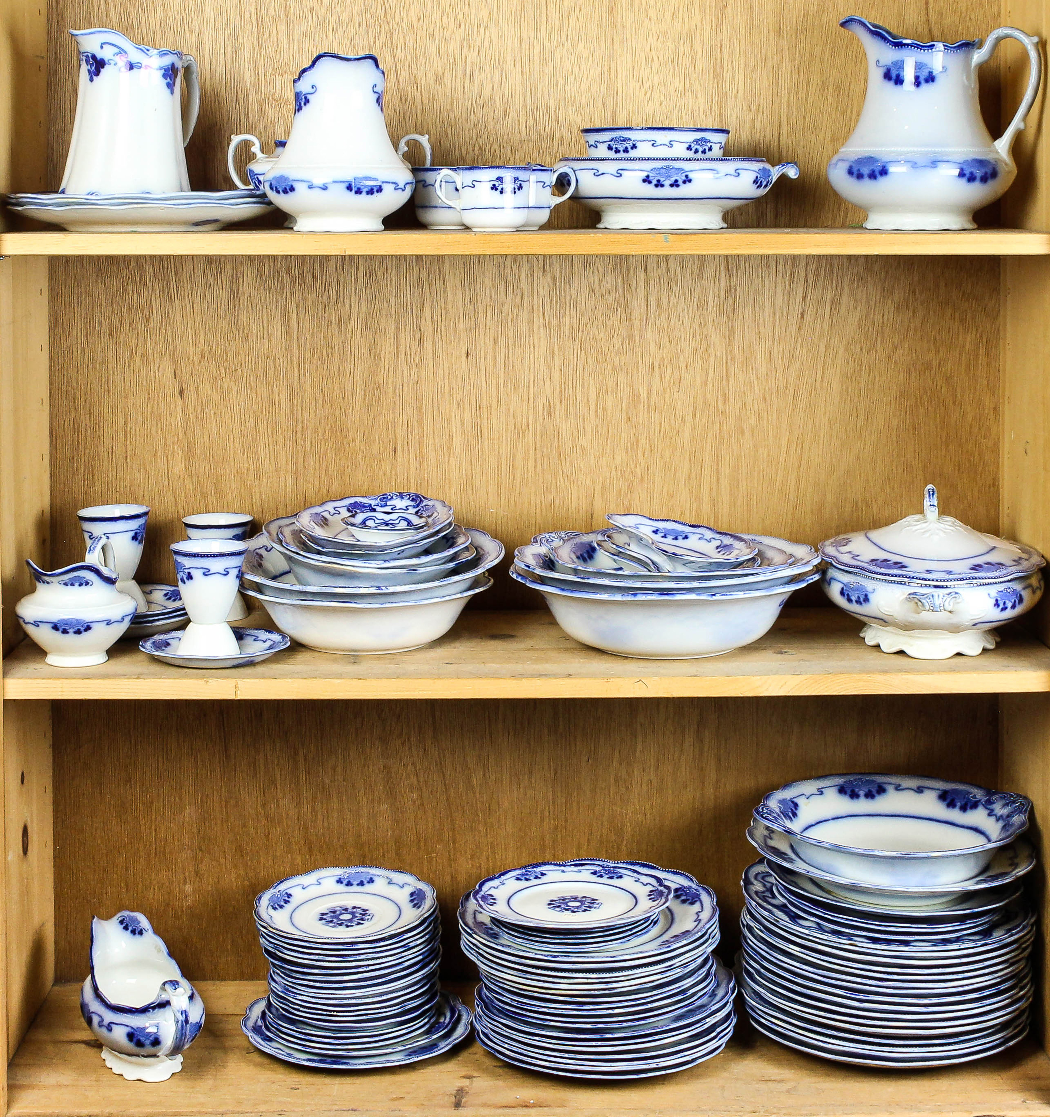 THREE SHELVES OF MOSTLY W.H.