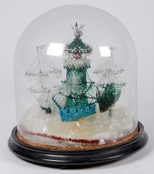 Three Ships Diorama in Blown G