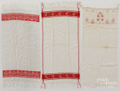 THREE SHOW TOWELS<br>Three sho