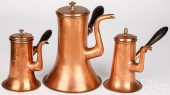 THREE SIDESPOUT COPPER CHOCOLA