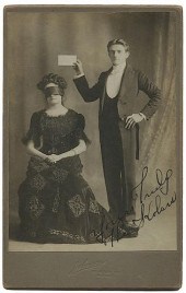THREE SIGNED CABINET PHOTOS OF