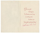 THREE SIGNED CARDINI CHRISTMAS