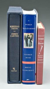 Three signed first edition boo