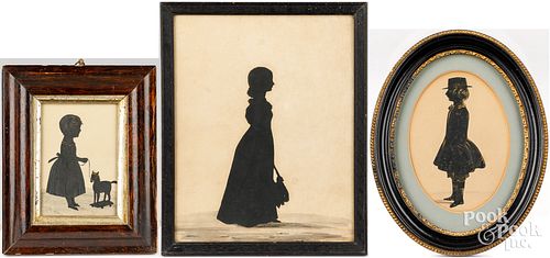 THREE SILHOUETTES OF