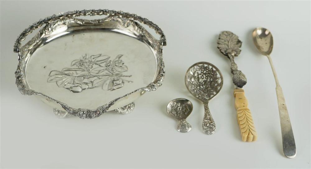 THREE SILVER SPOONSTHREE SILVER