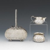 THREE SILVER TABLE ARTICLES  I