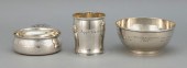 THREE SILVER TABLEWARES BELONG