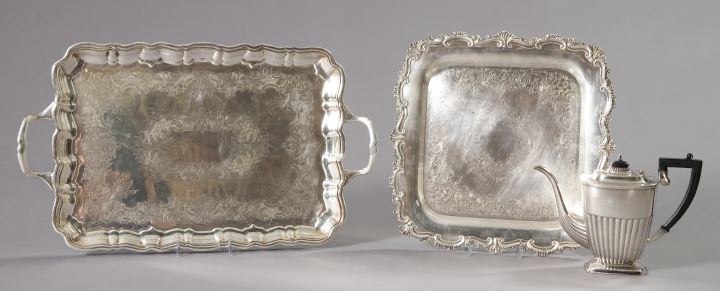 Three Silverplate Items, 