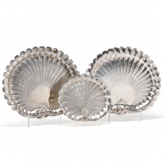THREE SIMILAR CONTINENTAL SILVER