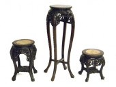 Three similar graduated Chines