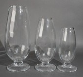 THREE SIMON PIERCE CRYSTAL GRA