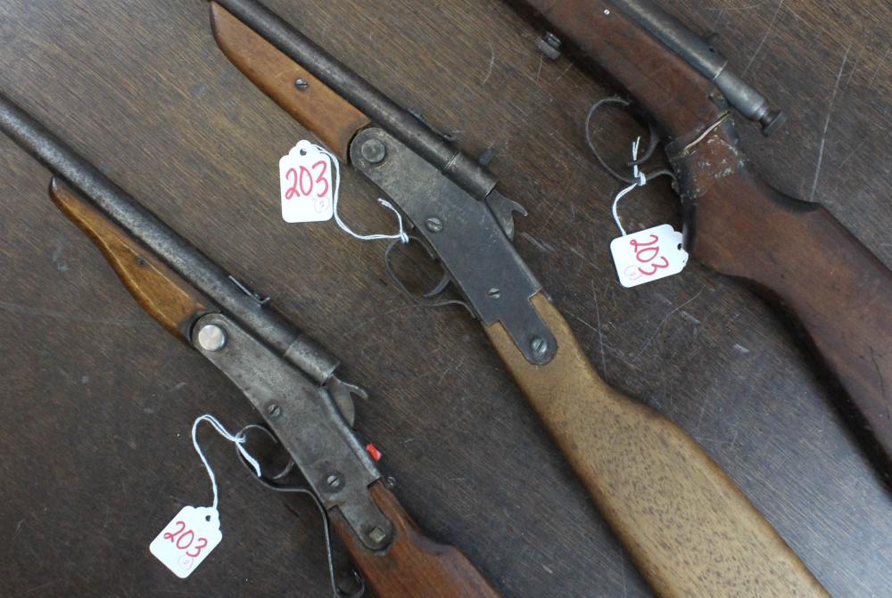THREE SINGLE SHOT HAMILTON