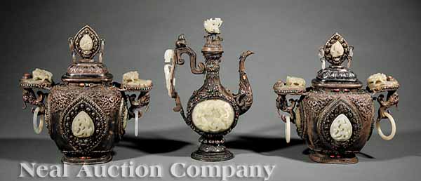 Three Sino-Tibetan Jade and