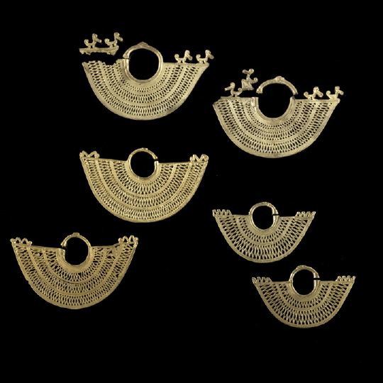 Three Sinu Region Culture Gold