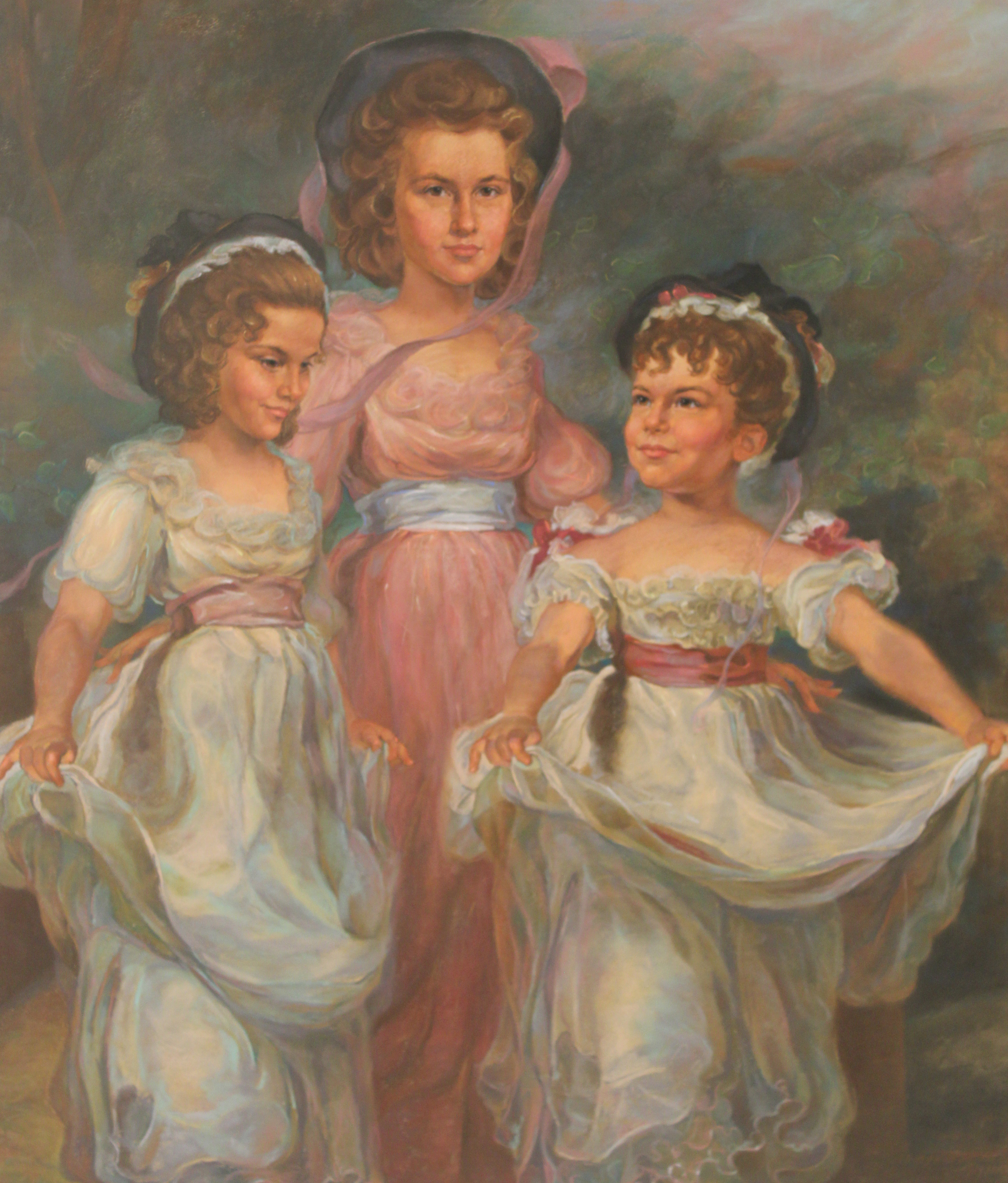 THREE SISTERS Romantic artwork of