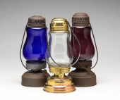 THREE SKATERS LAMPS. American,