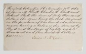 Three slave documents: manuscr