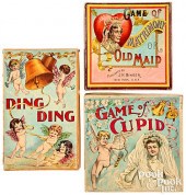 THREE SMALL BOARD GAMESThree s