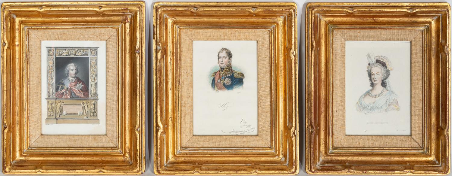 THREE SMALL FRENCH FIGURAL