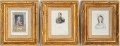 THREE SMALL FRENCH FIGURAL COL