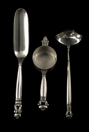 Three Small Georg Jensen Sterling