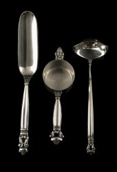 Three Small Georg Jensen Sterl