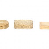 Three Small Gold Boxes
Early 2