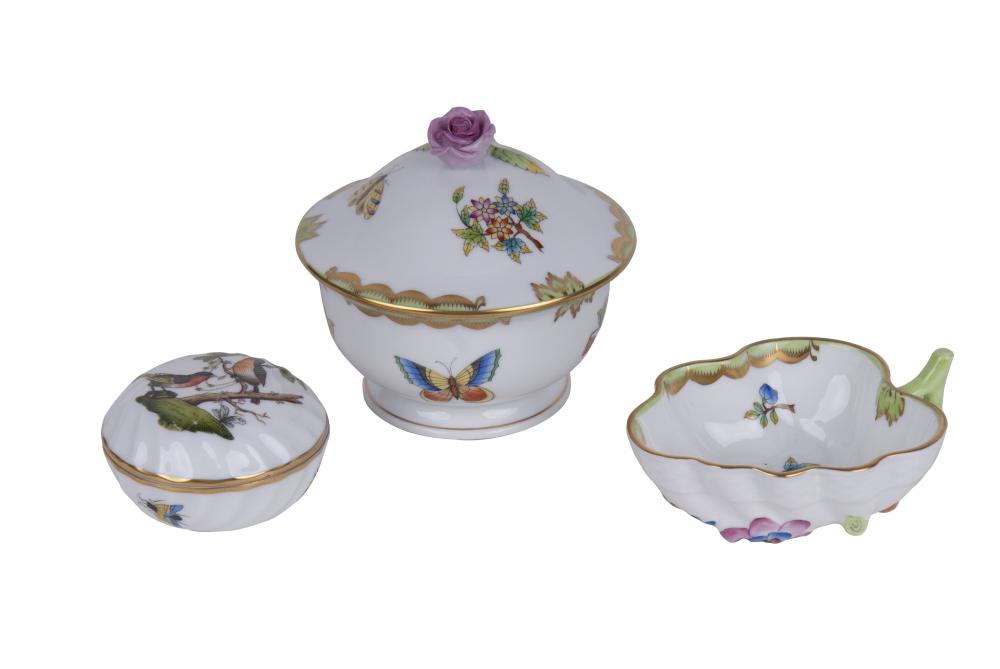 THREE SMALL HEREND