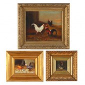 THREE SMALL PAINTINGS CELEBRAT