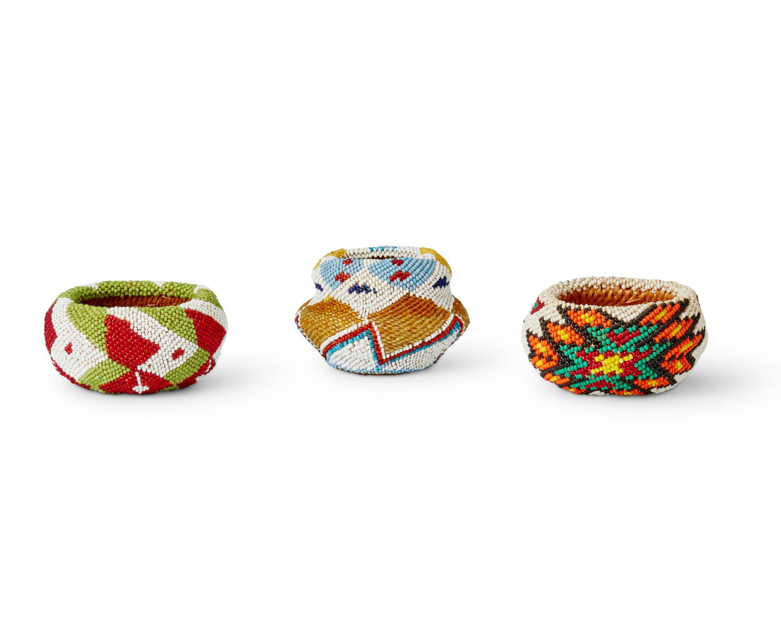 THREE SMALL PAIUTE POLYCHROME