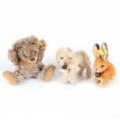 THREE SMALL STEIFF MOHAIR PLUS