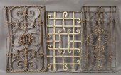 Three Small Wrought-Iron Door